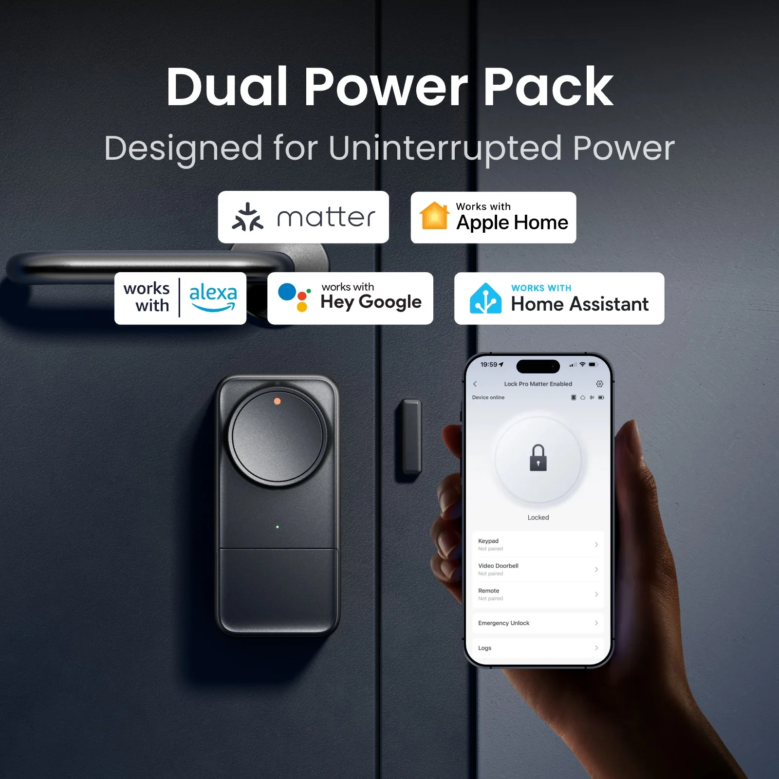 SwitchBot Lock Pro Matter Enabled Touch Combo - Image 3